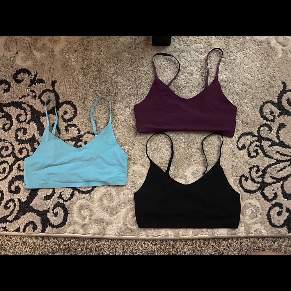 3 Victoria secret bralettes